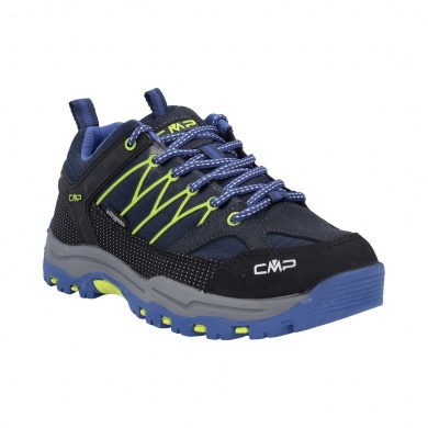 CMP Hiking Shoes Rigel Low WP (Trekking, waterproof) blue/electric blue Kids